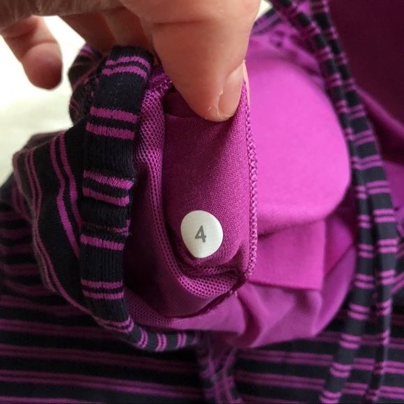 Lululemon Power Y Tank Classic Stripe Double Tank - Picture 6 of 6